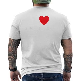 アイ・ラブ・アナキズム-アナーキー・アナーキスト・ファニー・アノック・パンク・リバティ メンズTシャツ バックプリント - Kawaiitshirt