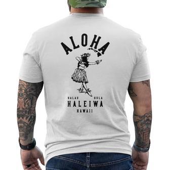 アロハ フラクラブ ハレイワ ハワイ 長袖tシャツ メンズTシャツ バックプリント - Kawaiitshirt