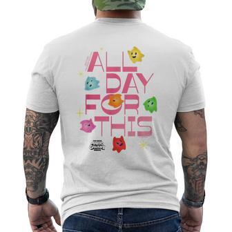 ザ・スーパーマリオギャラクシー・ムービー Luma Bedtime Crew Celebration メンズTシャツ バックプリント - Kawaiitshirt