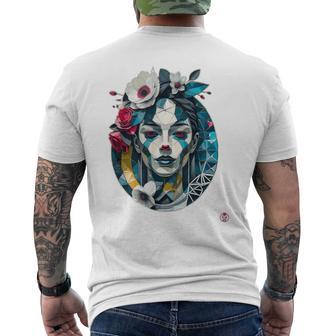 スピリットガイド 森の妖精 メンズTシャツ バックプリント - Kawaiitshirt