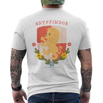 ハリーポッター 新デザイン 2025 グリフィンドールプライド メンズTシャツ バックプリント - Kawaiitshirt