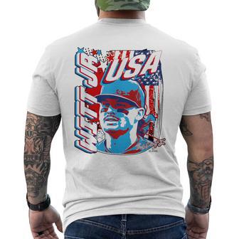 ボビー・ウィット・ジュニアインターナショナル・ベースボールアメリカ Mlbpa メンズTシャツ バックプリント - Kawaiitshirt