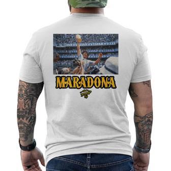 マラドーナ世界チャンピオン メンズTシャツ バックプリント - Kawaiitshirt
