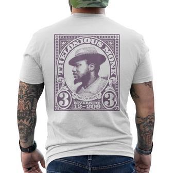 公式セロニアス・モンク・ジャズ・アイコン・グッズ The Unique メンズTシャツ バックプリント - Kawaiitshirt