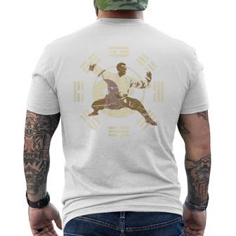 太極拳 太極拳 中華武道 メンズTシャツ バックプリント - Kawaiitshirt