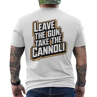 武器 を残してカンノーリを取れ メンズTシャツ バックプリント - Kawaiitshirt