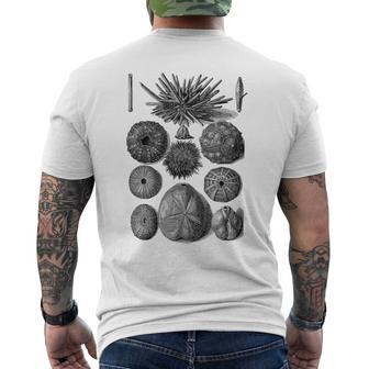 海洋学 海洋動物学 生物学者 航海ウニ メンズTシャツ バックプリント - Kawaiitshirt
