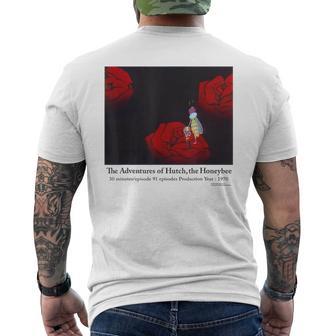 背景シリーズハッチ I メンズTシャツ バックプリント - Kawaiitshirt