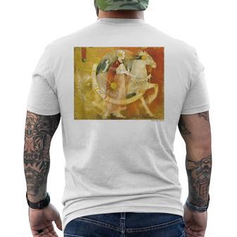 詩とメルヘン 牧野 鈴子 太陽の馬 メンズTシャツ バックプリント - Kawaiitshirt