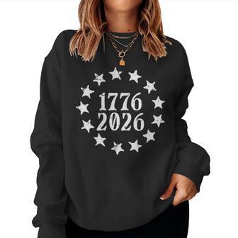 250Th Anniversary 1776 2026 Pocket 250 Years Usa Women Women Sweatshirt | Mazezy