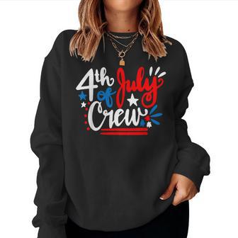 4Th Of July Crew Family Matching Patriotic Kids Women Sweatshirt - Thegiftio UK