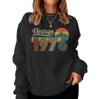 50 Años Cumpleaños Hombre Hecho En 1976Intage Regalo Sudadera Mujer - Regaloses