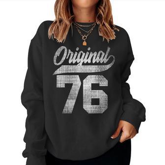 50Geburtstag Original Männer Frauenintage Jahrgang 1976 Sweatshirt Frauen - Seseable
