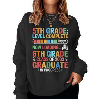 5Th Grade Level Complete Last Day Of School Kids 5Th Grade Women Sweatshirt - Thegiftio UK