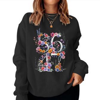 86 47 Floral Boho Style Women Sweatshirt - Thegiftio UK