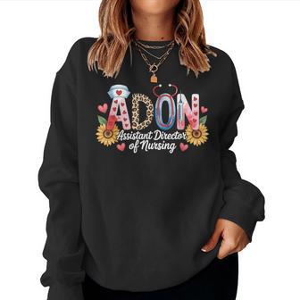 Adon Assistant Director Of Nursing Medical Nurse Women Sweatshirt | Seseable UK