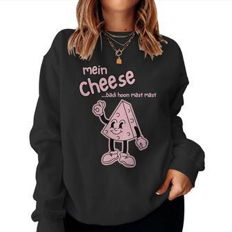 Amateurs De Fromage Bollywood Humour Hindi Drôle Nourriture Jeu De Mots Sweat-shirt pour femme - Cadeauxyz