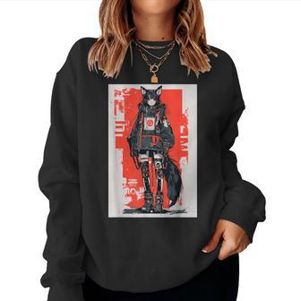 Anime Manga Ciberpunk Estética Ropa Técnica Harajuku Bunny Sudadera Mujer - Regaloses