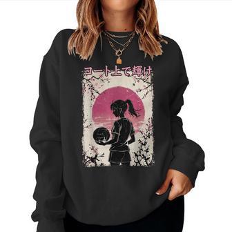 Anime Volleyball Graphic For N Girls Japanese Women Sweatshirt | Seseable UK