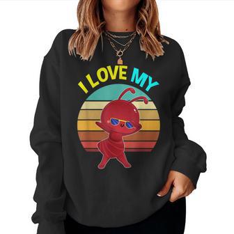 Ant Para Hombre Niño Diseño Con Texto En Alemán Ich Liebe Meine Sudadera Mujer - Regaloses