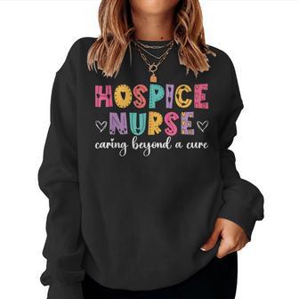Appreciation Hospice Nurse Medical Registered Nurses Week Women Sweatshirt - Thegiftio UK