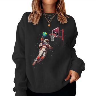 Astronauta Baloncesto Espacio Exterior Regalos Hombres Niños Es Espacio Sudadera Mujer - Regaloses