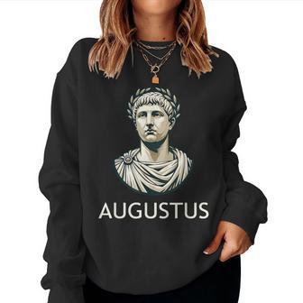 Augusto Emperador De Roma Antigua Roma Sudadera Mujer - Regaloses