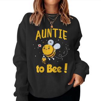 Auntie To Bee Being An Auntie Sudadera Mujer - Regaloses