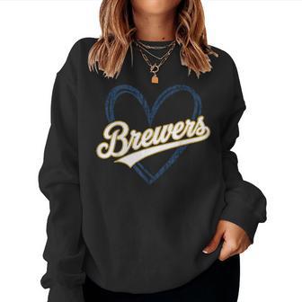 Brewers Name Retro Vintage For Boy Girl Women Sweatshirt | Mazezy