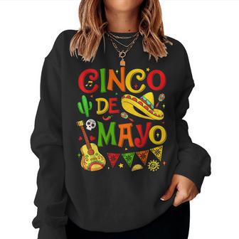 Cinco De Mayo Mexican Fiesta Party 5 De Mayo Women Women Sweatshirt | Mazezy