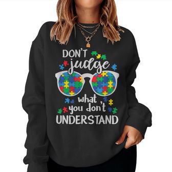 Cita De Concienciaciónobre El Autismo Es Hombres Autista Puzzle Autismo Sudadera Mujer - Regaloses