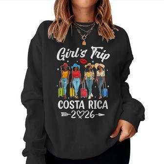 Costa Rica Girls Trip 2026 Birthday Squad Vacation Women Sweatshirt - Thegiftio UK