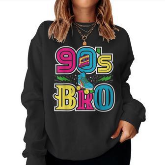 Costume Pour Et Homme Des Années 90 Avec Inscription This Is My 90S Bro Sweat-shirt pour femme - Cadeauxyz