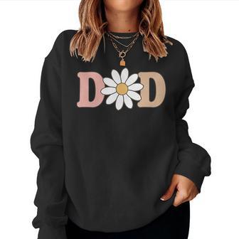 Dada Mama Daisy Wild Flower Bloom One 1St Birthday Wild One Women Sweatshirt - Thegiftio UK