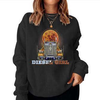 Diesel Chica Camionero Femenino Camionero In Mangas Sudadera Mujer - Regaloses