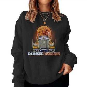 Diesel Chick Camionero Manga Larga Sudadera Mujer - Regaloses