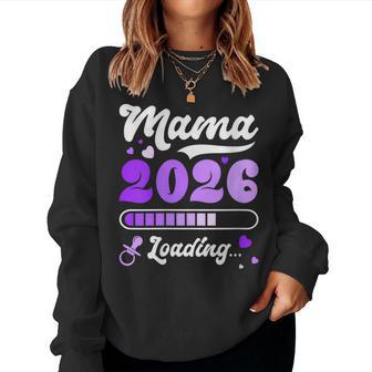 Donna Mamma 2026 Loading Rivelazione Di Gravidanza Futura Mamma Con Collo A Women Sweatshirt - Novitaregali