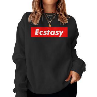 Ecstasy Chemise Pour Homme Pour Festival De Musique Edm Rave Sweat-shirt pour femme - Cadeauxyz