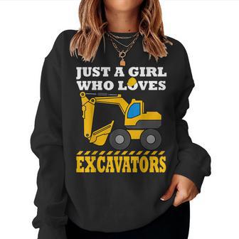 Excavadora Regalo Chicas Construcción Regalos Sudadera Mujer - Regaloses