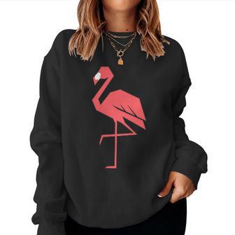 Flamingo In The Pocket Tropical Bird Lovers Women Sweatshirt - Thegiftio UK