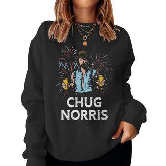 4Th Of July Chug Norris For Men Women Women Sweatshirt - Thegiftio UK