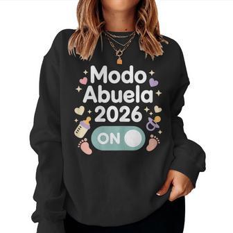 Futura Abuela 2026 Anuncio Embarazo Abuelos Modo Sudadera Mujer - Regaloses