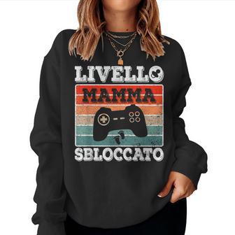 Futura Mamma Livello Mammabloccato Incinta Madre In Attesa Women Sweatshirt - Novitaregali