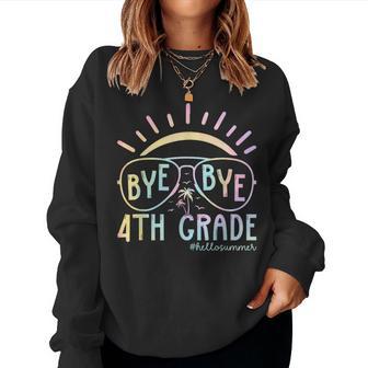 Goodbye 4Th Grade Hello Summer Last Day Of School Student Women Sweatshirt - Thegiftio UK