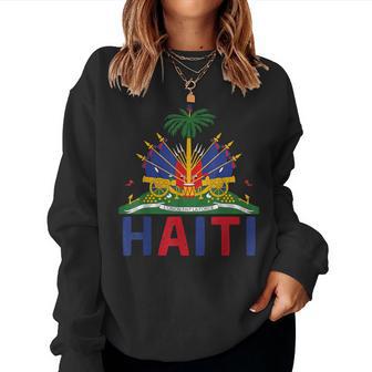 Happy Haitian Flag Day Outfit Kids Proud Haiti Women Sweatshirt - Thegiftio UK