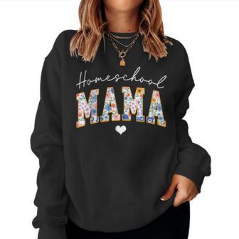 Homeschool Mom Life Keep Homeschool Weird Homeschool Mama Women Sweatshirt | Seseable UK