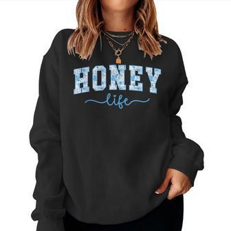 Honey Life Honey Grandma Honey Grandmother Women Sweatshirt - Thegiftio UK