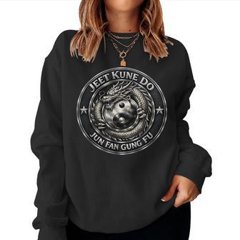 Jeet Kune Do Jun Fan Gung Fu Effetto Cromato Women Sweatshirt - Novitaregali