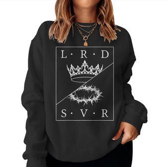 Jesus Lord And Savior Jesus Savior Christian Jesus Women Sweatshirt | Seseable UK