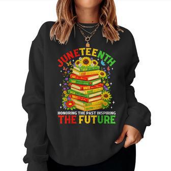 Junenth 1865 Black History Black African American Women Women Sweatshirt - Thegiftio UK